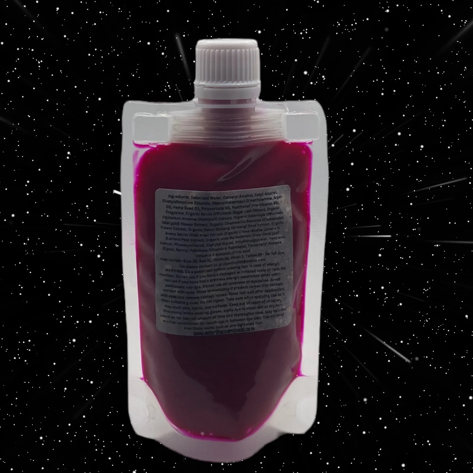 GAMMA RAY - UV REACTIVE Hot Pink Semi Permanent Hair Dye — Cosmic Void